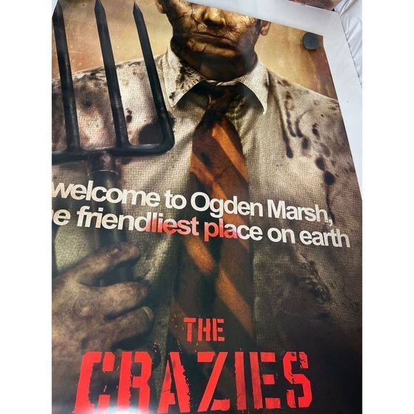 The Crazies Timothy Olyphant Original Movie Poster 40" X 27" Horror - Picture 2 of 9